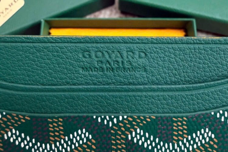 Ví Goyard Saint Sulpice Card Wallet Green Màu Xanh Lá