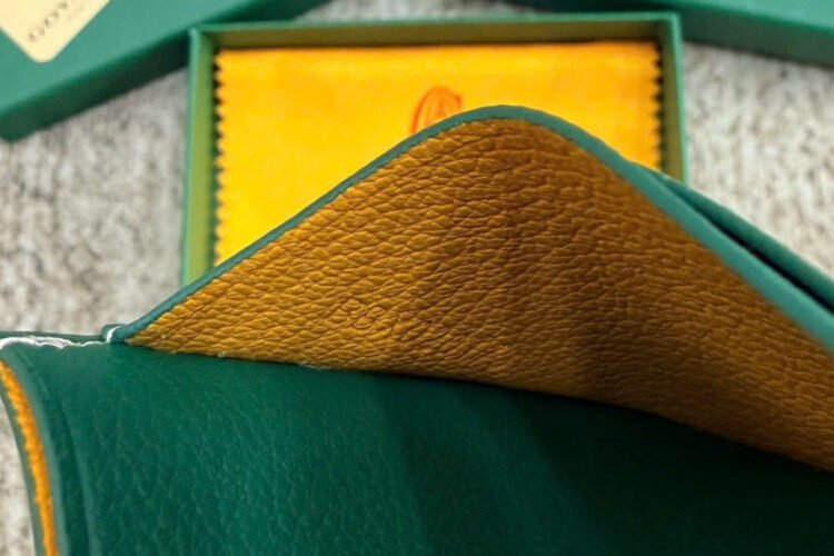 Ví Goyard Saint Sulpice Card Wallet Green Màu Xanh Lá