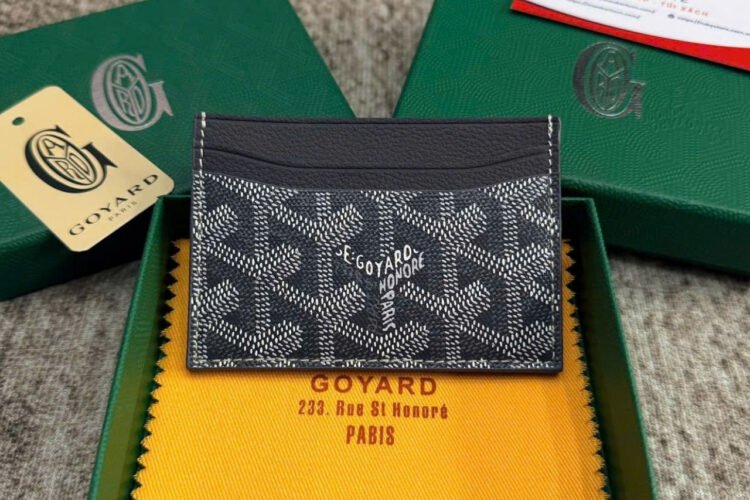 Ví Goyard Saint Sulpice Card Wallet Grey Màu Xám