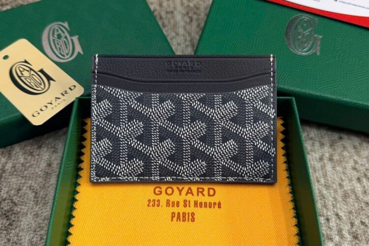 Ví Goyard Saint Sulpice Card Wallet Grey Màu Xám