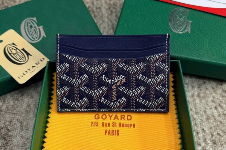 Ví Goyard Saint Sulpice Card Wallet Navy Blue Màu Xanh