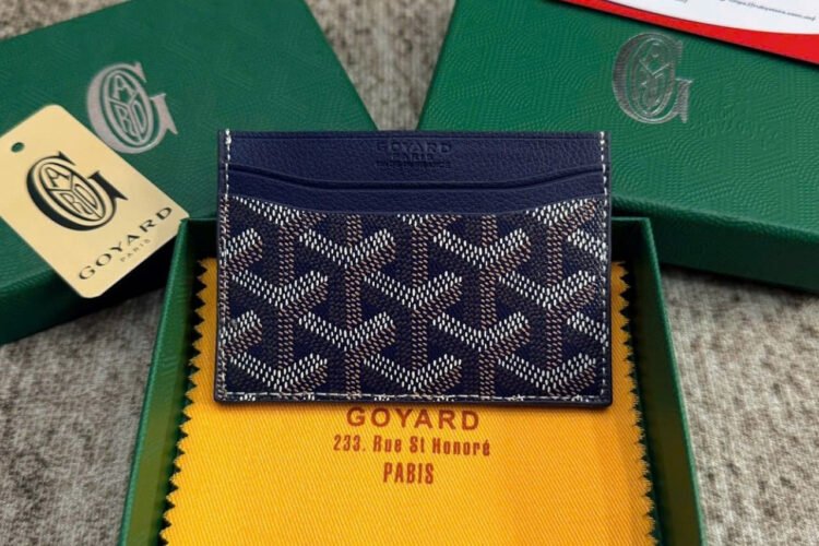 Ví Goyard Saint Sulpice Card Wallet Navy Blue Màu Xanh