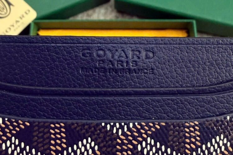 Ví Goyard Saint Sulpice Card Wallet Navy Blue Màu Xanh