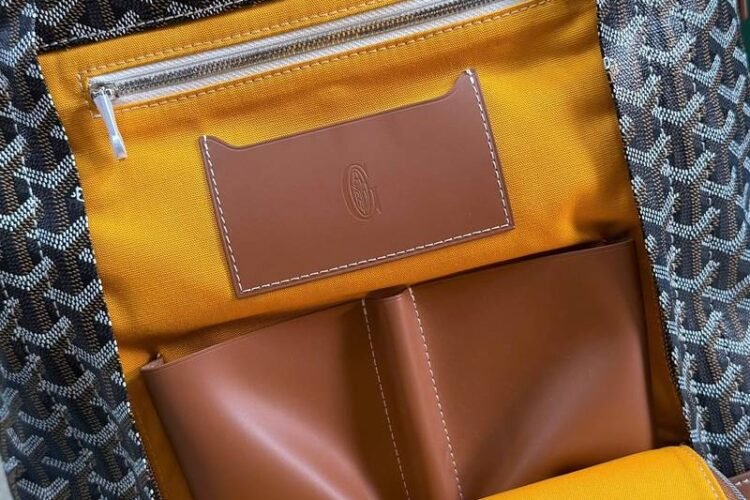 Balo Goyard Alpin MM Backpack Black Tan Màu Đen Nâu Size 39CM Best Deal
