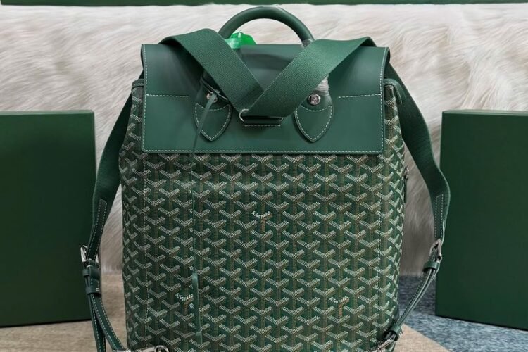 Balo Goyard Alpin MM Backpack Green Màu Xanh Lá Size 39CM Best Deal