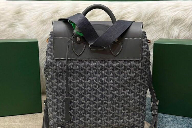 Balo Goyard Alpin MM Backpack Grey Màu Xám Size 39CM Best Deal