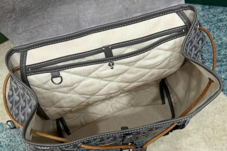 Balo Goyard Alpin MM Backpack Grey Màu Xám Size 39CM Best Deal