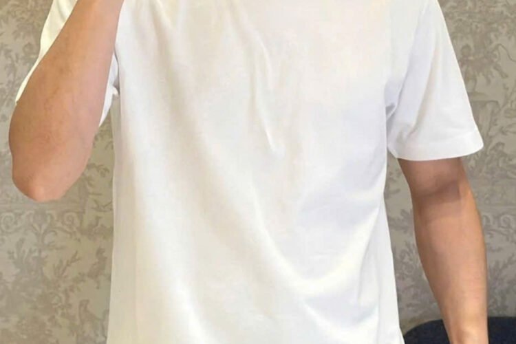 Áo Thun Dior and Lewis Hamilton Relaxed Fit White Cotton Jersey