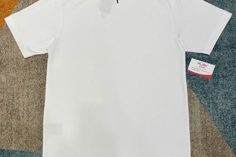 Áo Thun Dior and Lewis Hamilton T-shirt Relaxed Fit White Cotton Jersey Trắng