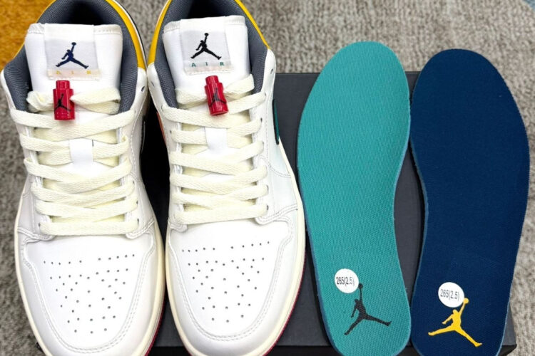 Giày Air Jordan 1 Low Premium Sail Yellow Ochre Màu Kem Vàng