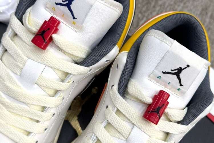Giày Air Jordan 1 Low Premium Sail Yellow Ochre Màu Kem Vàng