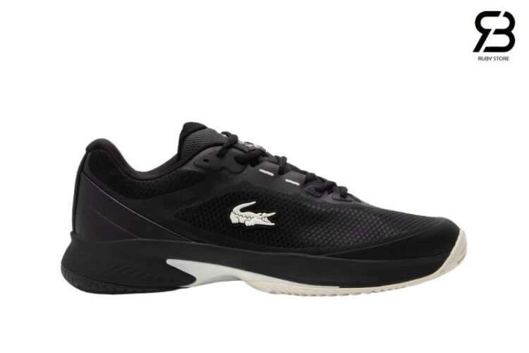Giày Lacoste Tech Point Tennis Black Off White Màu Đen Trắng