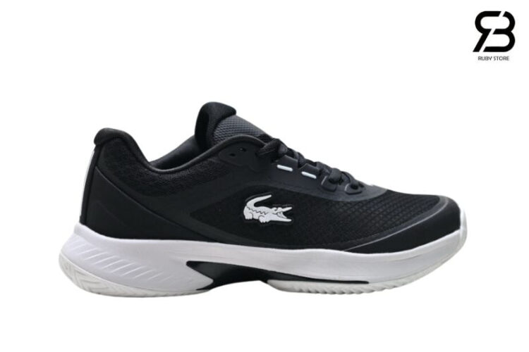 Giày Lacoste Tech Point Tennis Black White Màu Đen Trắng