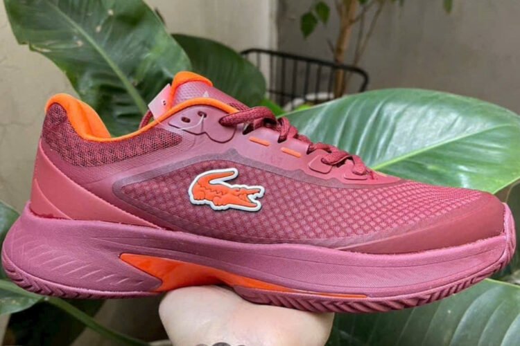 Giày Lacoste Tech Point Tennis Pink Orange Màu Hồng Cam