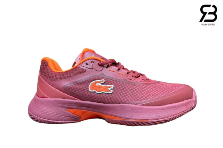 Giày Lacoste Tech Point Tennis Pink Orange Màu Hồng Cam