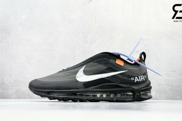 Giày Nike Air Max 97 x Off-White Black Màu đen