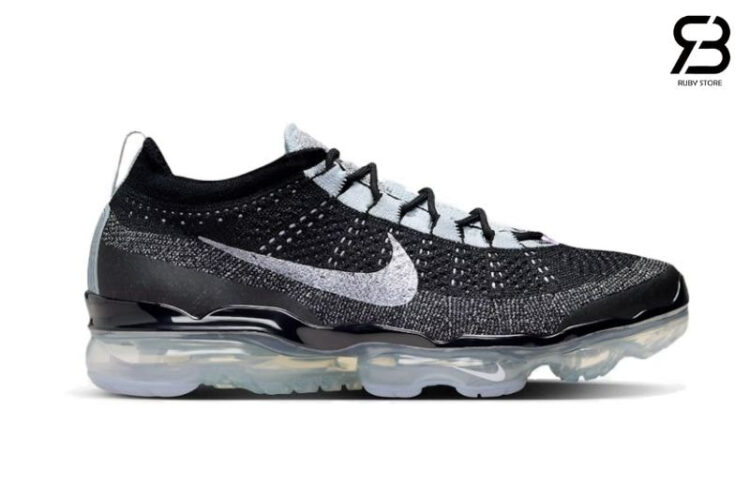 Giày Nike Air Vapormax 2023 Flyknit Black Blue Tint Màu Đen