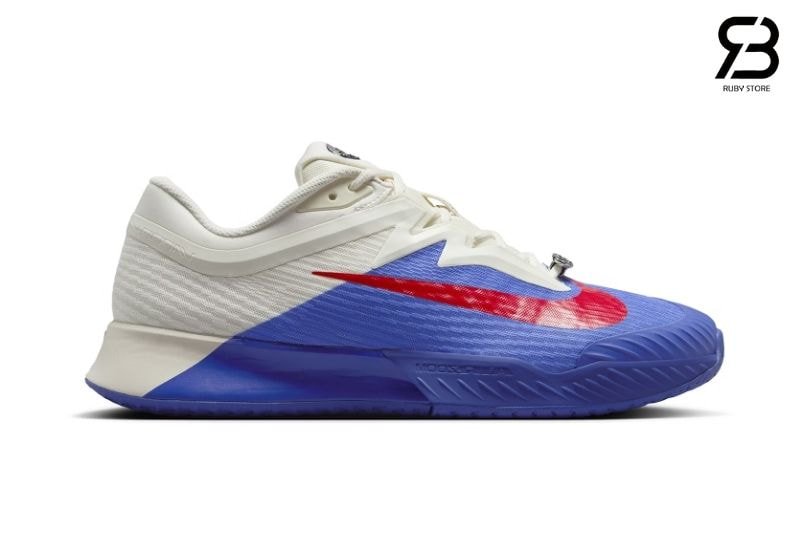 Giày Nike Court Air Zoom Vapor Pro 3 Premium HC Deep Night Light Crimson