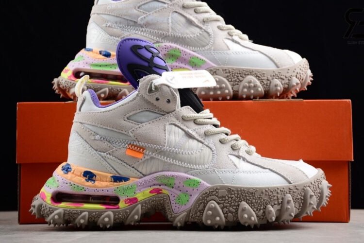 Giày Nike x Off-White Terra Forma Summit White and Psychic Purple