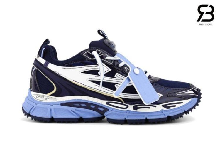 Giày Off-White Be Right Back Navy Blue Màu Xanh Navy