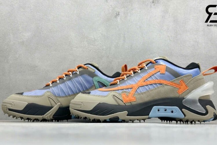 Giày Off-White Odsy-2000 Grey Orange Xám Cam