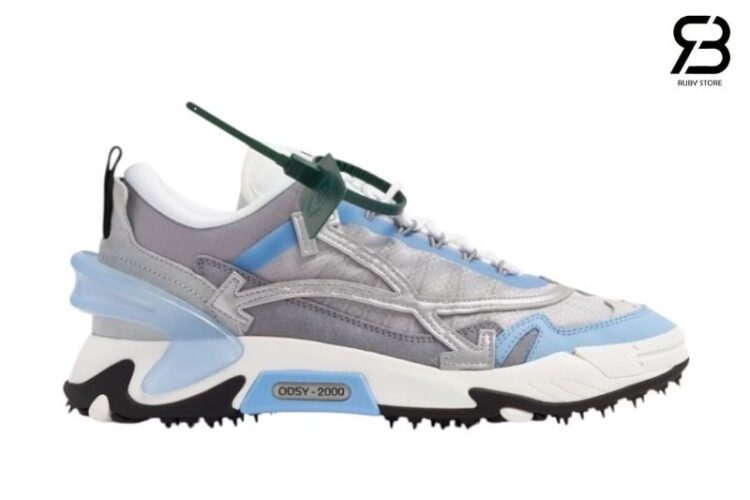 Giày Off-White Odsy-2000 White Light Blue (FW23) Trắng Xanh Nhạt
