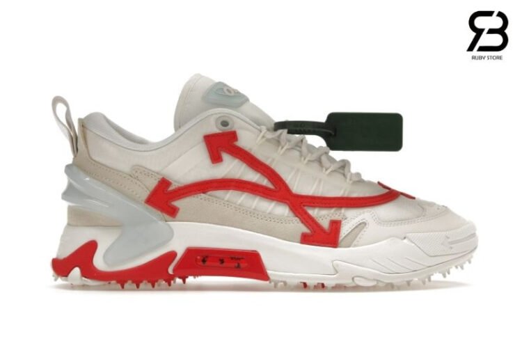 Giày Off-White Odsy-2000 White Red Trắng Đỏ