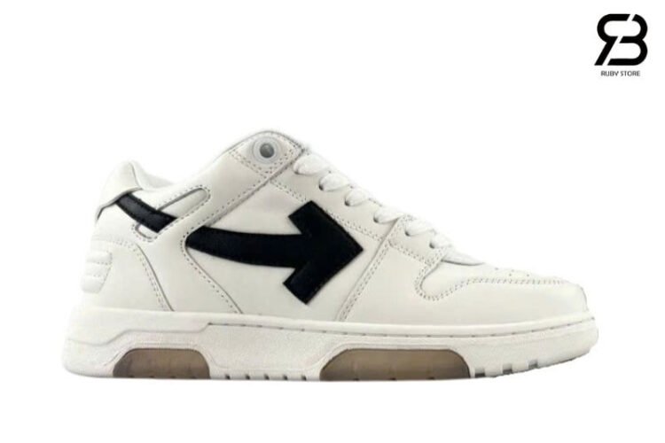 Giày Off-White Out Of Office OOO White Black Trắng Đen