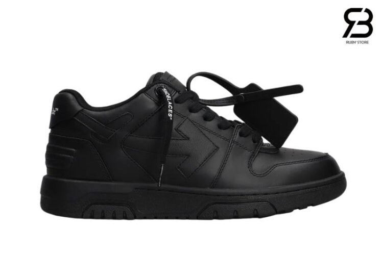 Giày Off-White Out Of Office Triple Black Màu Đen Full