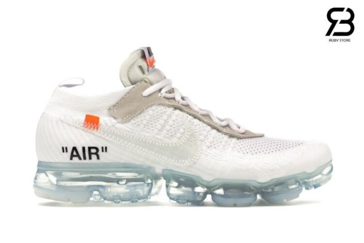 Giày Off White x Nike Air VaporMax The Ten Màu Trắng