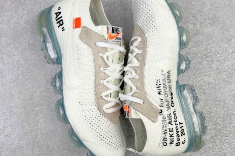 Giày Off White x Nike Air VaporMax The Ten Màu Trắng