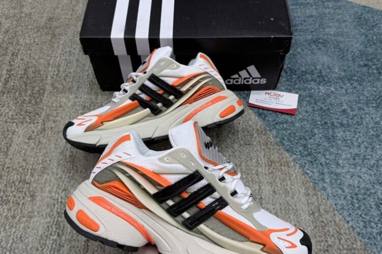 Giày adidas Adistar Jellyfish Pharrell Williams Focus Olive Orange Xám Cam