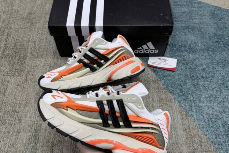 Giày adidas Adistar Jellyfish Pharrell Williams Focus Olive Orange Xám Cam