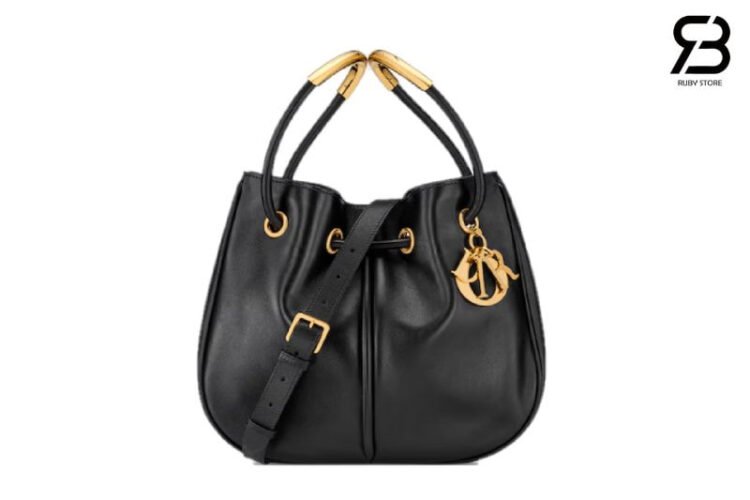 Túi Dior Nolita Medium Black Calfskin Màu Đen Best Pháp