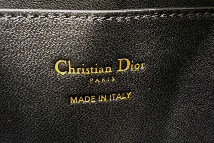 Túi Dior Nolita Medium Black Lambskin Màu Đen