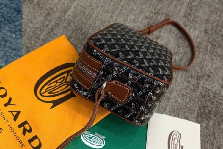 Túi Goyard Cap-Vert PM Bag Black Tan Màu Đen Nâu