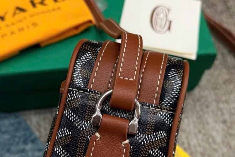 Túi Goyard Cap-Vert PM Bag Black Tan Màu Đen Nâu