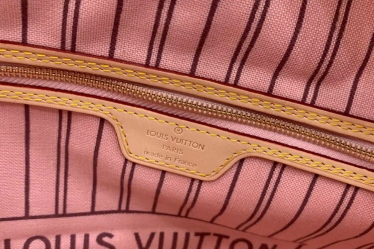Túi LV Neverfull GM Monogram Tote Bag Màu Nâu Lót Hồng