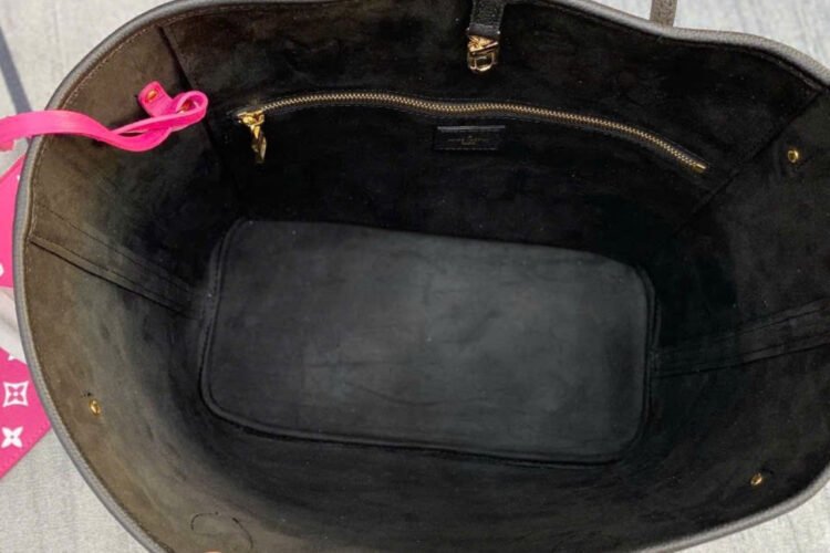Túi LV Neverfull Tote Bag Black White Pink M46103 Trắng Đen Hồng
