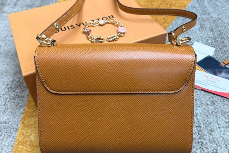 Túi LV Twist MM M20846 Caramel Brown Epi Màu Nâu