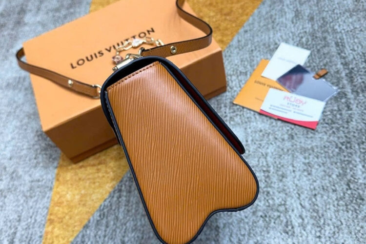 Túi LV Twist MM M20846 Caramel Brown Epi Màu Nâu