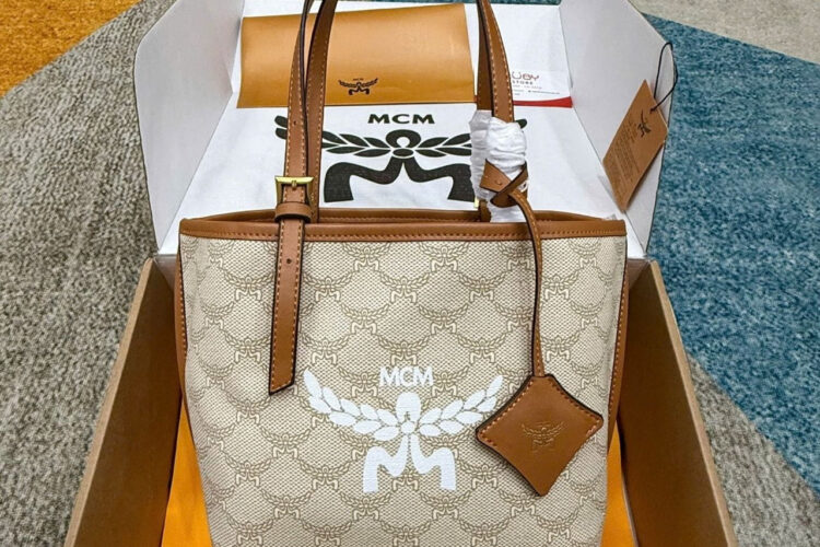 Túi Mini Himmel Shopper in Lauretos Oatmeal Màu Be Nâu