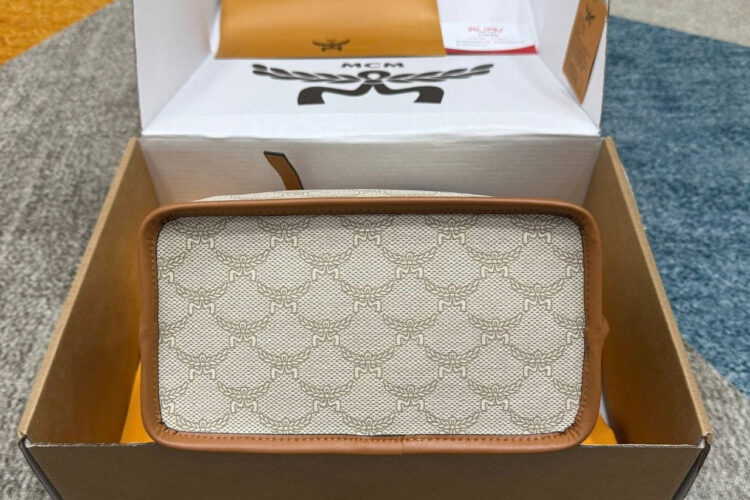 Túi Mini Himmel Shopper in Lauretos Oatmeal Màu Be Nâu