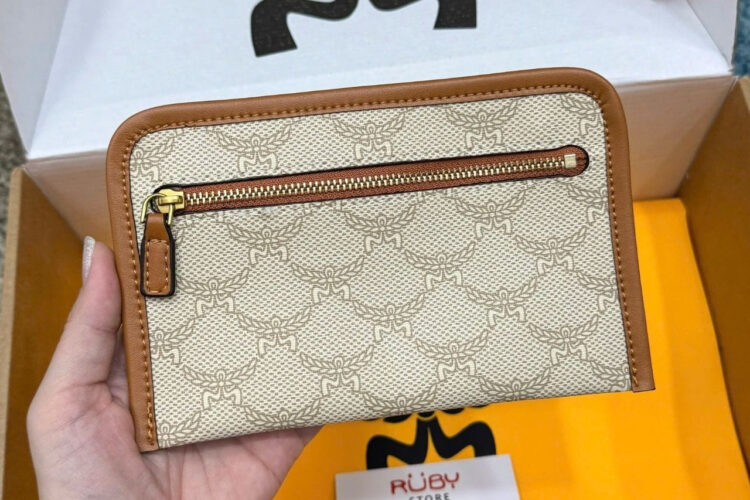 Túi Mini Himmel Shopper in Lauretos Oatmeal Màu Be Nâu