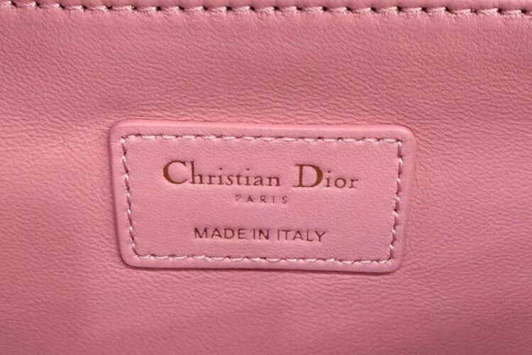 Túi Miss Dior Top Handle Bag Melocoton Pink Lambskin Hồng