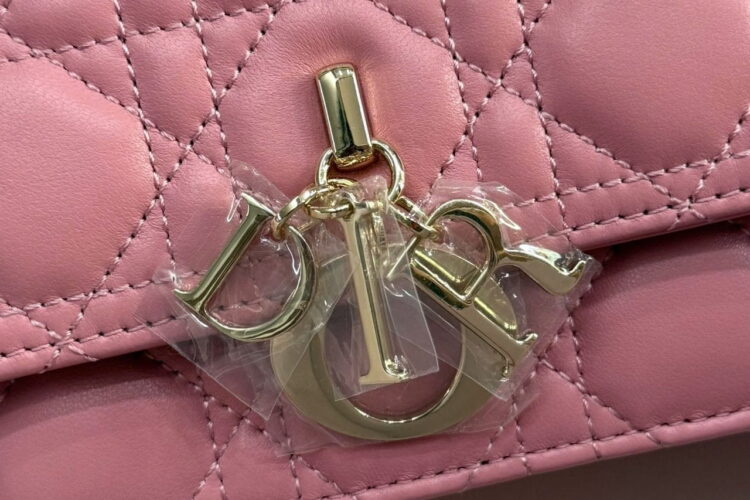 Túi Miss Dior Top Handle Bag Melocoton Pink Lambskin Hồng