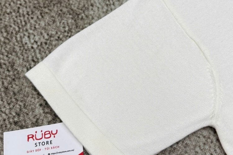 Áo LV Graphic Short-Sleeved Crewneck White Trunk Màu Trắng
