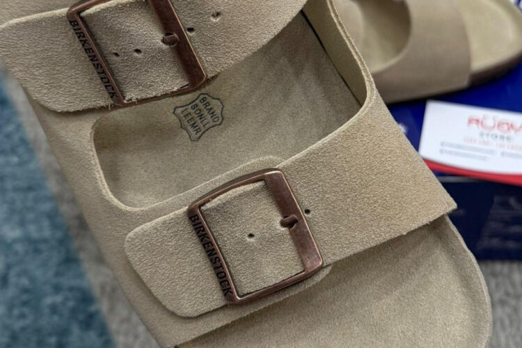 Dép Birkenstock Arizona Soft Footbed Beige Màu Be