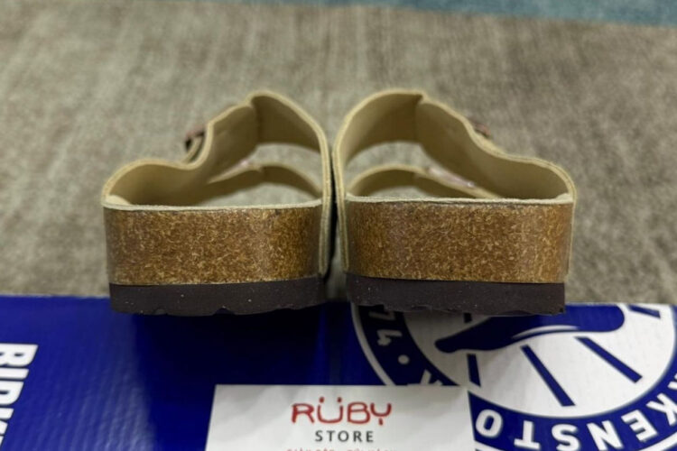 Dép Birkenstock Arizona Soft Footbed Beige Màu Be