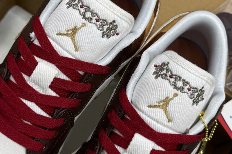 Giày Air Jordan 1 Low Year of the Horse Nâu
